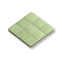 Nine-Square Tile: Grass Green