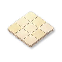 Nine-Square Tile: Off-White