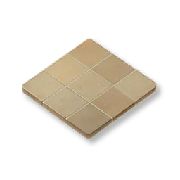 Nine-Grid Floor: Milk Gray