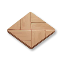 Parquet Floor: Teak