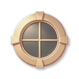Round Wooden Window