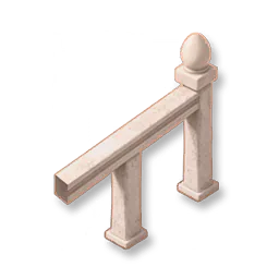 Rough Stone Handrail