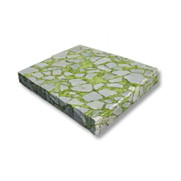 Moss-covered Stone Slab