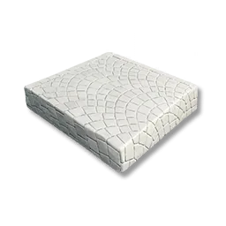 Fan-patterned Tile