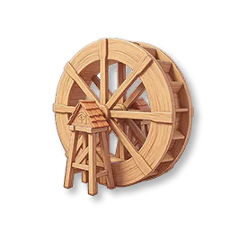 Wooden Waterwheel