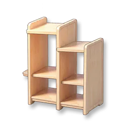 Wooden Display Cabinet: Maple