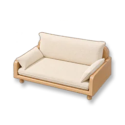 Timber Serenity: Sofa