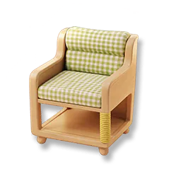 Timber Serenity: Armchair