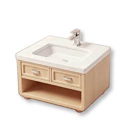 Drawer Washbasin: Maple